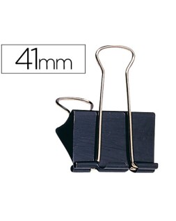 Pinza metalica q-connect reversible n.4 42 mm caja de 10 unidades