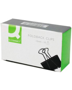 Pinza metalica q-connect reversible n.4 42 mm caja de 10 unidades
