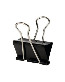 Pinza metalica q-connect reversible n.4 42 mm caja de 10 unidades