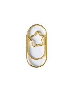 Clips imaginovo 28 mm forma estrella en blister de 10 unidades