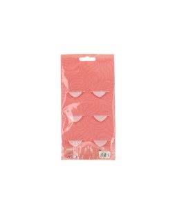 Pinza de plastico imaginovo corazones 45x40x30mm en blister de 6 unidades