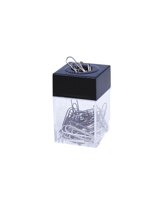 Portaclips q-connect imantado kf02132 cuadrado 42x67 mm