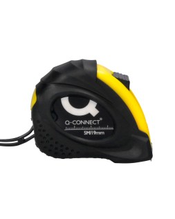 Flexometro q-connect con freno material antichoque 19 mm de ancho longitud 5 m