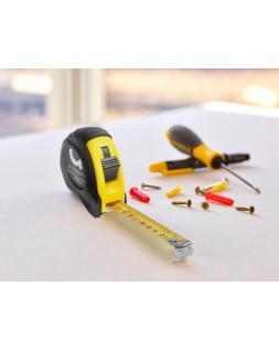 Flexometro q-connect con freno material antichoque 19 mm de ancho longitud 5 m