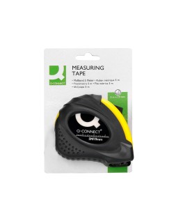 Flexometro q-connect con freno material antichoque 19 mm de ancho longitud 5 m