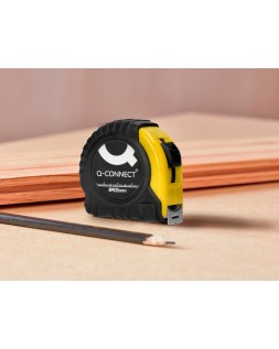 Flexometro q-connect con freno material antichoque 25 mm de ancho longitud 8 m