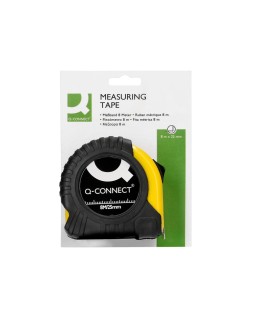 Flexometro q-connect con freno material antichoque 25 mm de ancho longitud 8 m