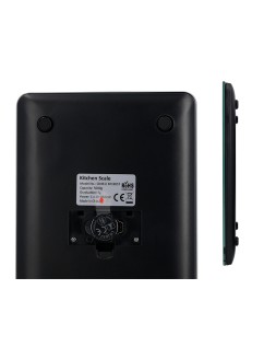 Bascula precision q-connect digital con pantalla lcd precision 1 g capacidad de 5 g a 5 kg 200x135x16 mm