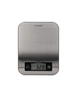 Bascula precision q-connect digital con pantalla lcd precision 1 g capacidad de 5 g a 10 kg 215x165x16 mm