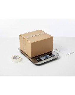 Bascula precision q-connect digital con pantalla lcd precision 1 g capacidad de 5 g a 10 kg 215x165x16 mm