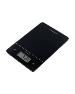 Bascula precision q-connect digital con pantalla lcd precision 1 g capacidad de 5 g a 15 kg 240x170x17,5 mm