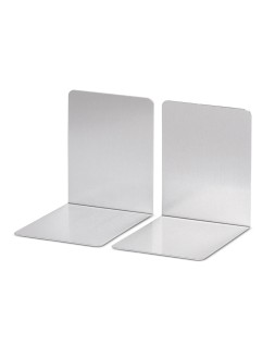 Apoyalibros metalico maul aluminio 100x80x100 mm juego