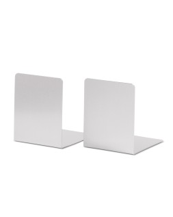 Apoyalibros metalico maul aluminio 100x80x100 mm juego