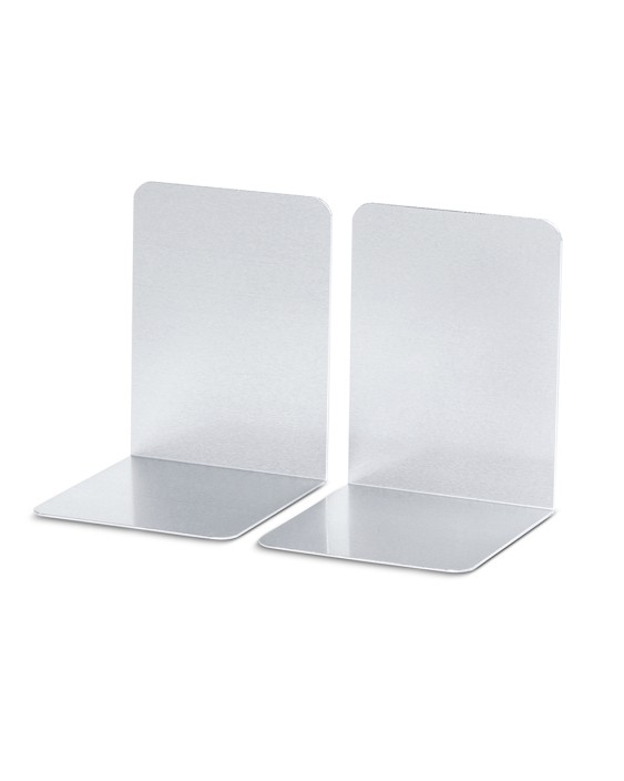 Apoyalibros metalico maul aluminio 100x100x130 mm juego
