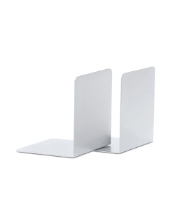 Apoyalibros metalico maul aluminio 100x100x130 mm juego