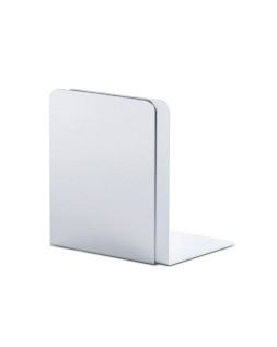 Apoyalibros metalico maul aluminio 100x100x130 mm juego