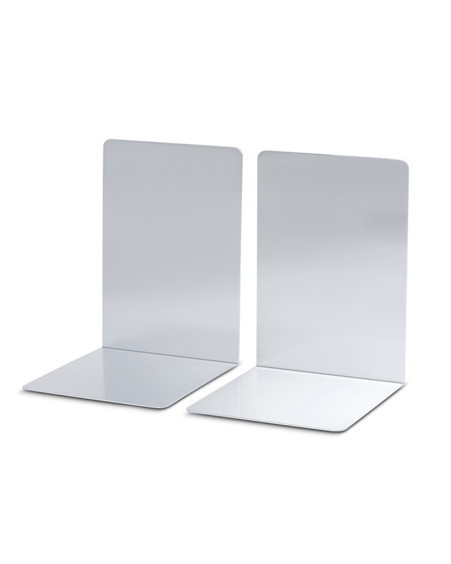 Apoyalibros metalico maul aluminio 160x150x210 mm juego