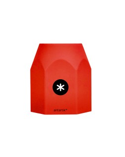 Cubilete portalapices antartik azul mostaza negro y rojo opaco silicona hexagonal 95x85x75 mm