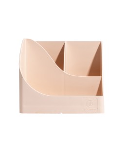 Cubilete portalapices exacompta skandi plastico reciclado color nude 155x119x109 mm