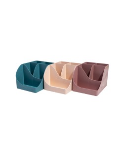 Cubilete portalapices exacompta skandi plastico reciclado color rosa viejo 155x119x109 mm