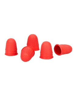 Dedil q-connect goma nº00 18-20 mm diametro caja de 12 unidades color rojo