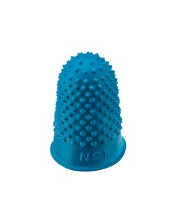 Dedil q-connect goma nº1 20-22 mm diametro caja de 12 unidades color azul