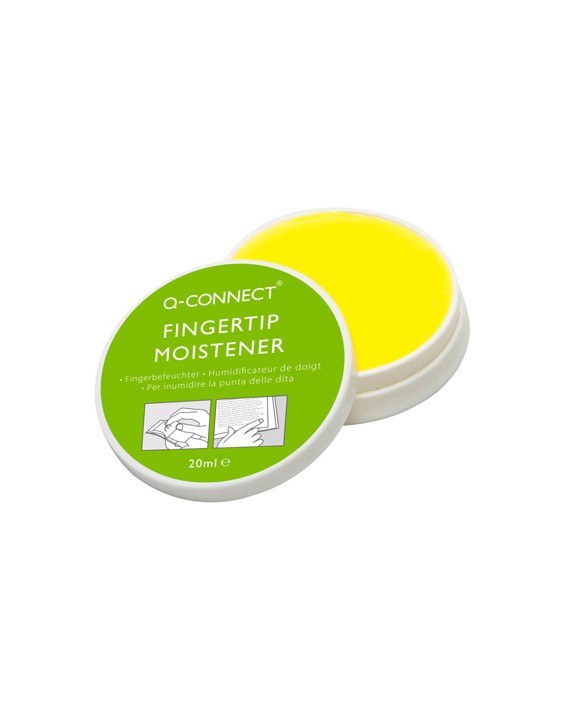 Humedecedor de dedos q-connect para pasar paginas y contar billetes envase de 20 ml