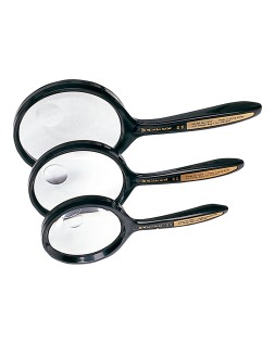 Lupa q-connect cristal bifocal 50 mm mango curvo