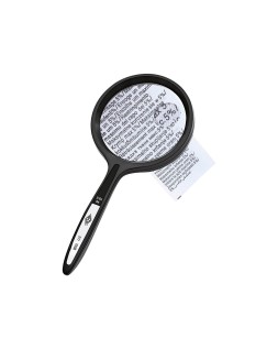 Lupa q-connect cristal bifocal 62 mm mango curvo