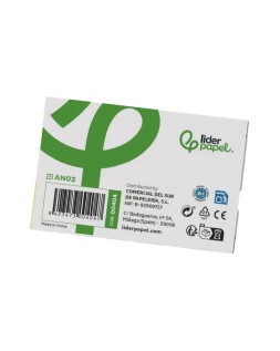 Anilla bisagra liderpapel niquelada n.2 diametro 30 mm caja de 20 unidades
