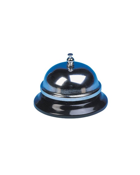 Timbre recepcion q-connect metalico 85x55 mm