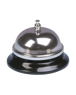 Timbre recepcion q-connect metalico 85x55 mm