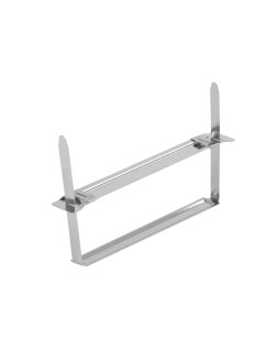 Encuadernador fastener q-connect plateado caja de 50 unidades