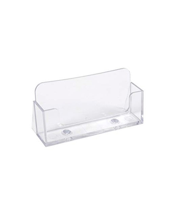 Portatarjetas de visita exacompta metacrilato cristal 34x102x47 mm