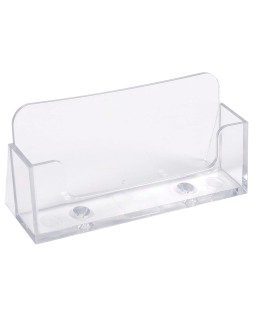 Portatarjetas de visita exacompta metacrilato cristal 34x102x47 mm