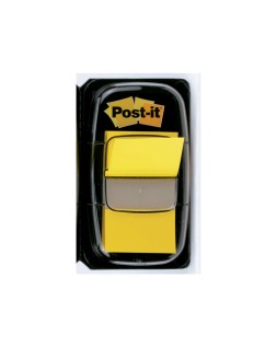 Banderitas separadoras 680-5 amarilla dispensador de 50 unidades