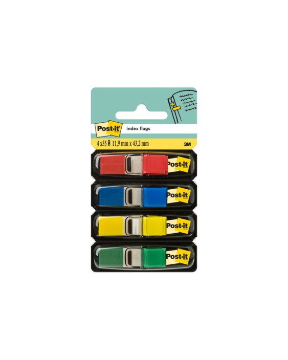Banderitas separadoras 683-4 dispensador 4 colores