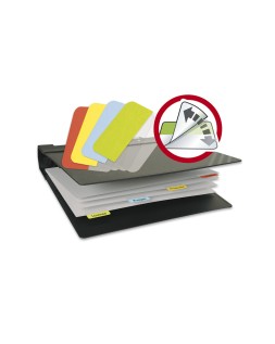 Banderitas separadoras rigida djois removible 12x40 mm pack de 48 unidades colores surtidos