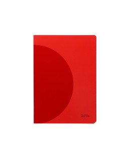 Libreta liderpapel 360 tapa de plastico a5 48 hojas 90gr horizontal con margen colores surtidos