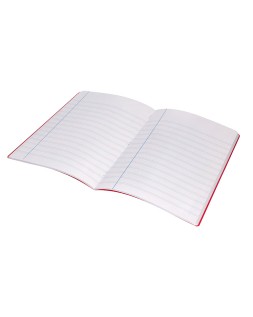 Libreta liderpapel 360 tapa de plastico a5 48 hojas 90gr pauta 5 2,5mm con margen colores surtidos