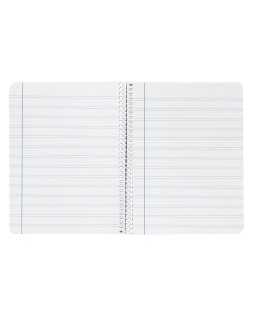 Cuaderno espiral liderpapel cuarto smart tapa blanda 80h 60gr pauta 2,5mm con margen colores surtidos