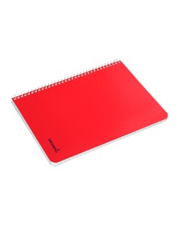 Cuaderno espiral liderpapel cuarto smart tapa blanda 80h 60gr milimetrado 2mm colores surtidos