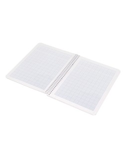 Cuaderno espiral liderpapel cuarto smart tapa blanda 80h 60gr rayado nº46 colores surtidos