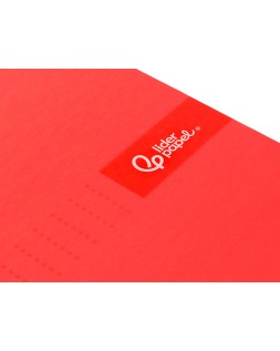 Cuaderno espiral liderpapel a5 crafty tapa forrada 80h 90gr rayado horizontal con margen colores surtidos