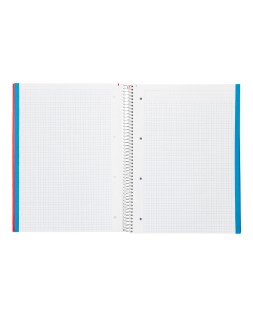 Cuaderno espiral liderpapel a4 micro jolly multidisciplina tapa forrada 140h 75gr 28h 5mm 112h hrtal
