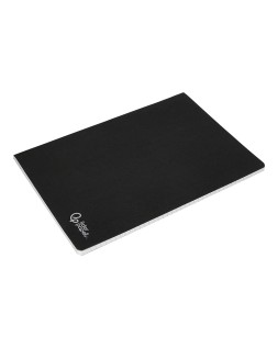 Libreta liderpapel tapa negra a5 80 hojas 60gr liso con doble margen