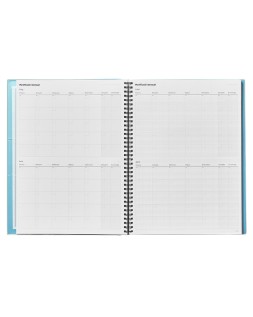 Cuaderno triplex catalan additio evaluacion continua plan semanal tutorias 6 fundastransparentes 225x310 mm