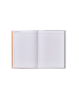 Cuaderno de notas aditio a5 horario planificacion mensual plan de curso y evalucion continua