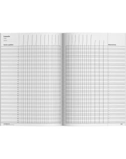 Cuaderno de notas additio horario planificacion mensual plan de curso y evalucion continua
