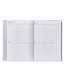 Cuaderno de programacion additio a4 plan mensual y programacion semanal del curso sin fechas